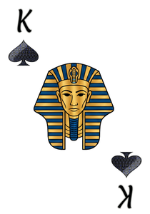 Spar konge, korttema: Egyptian